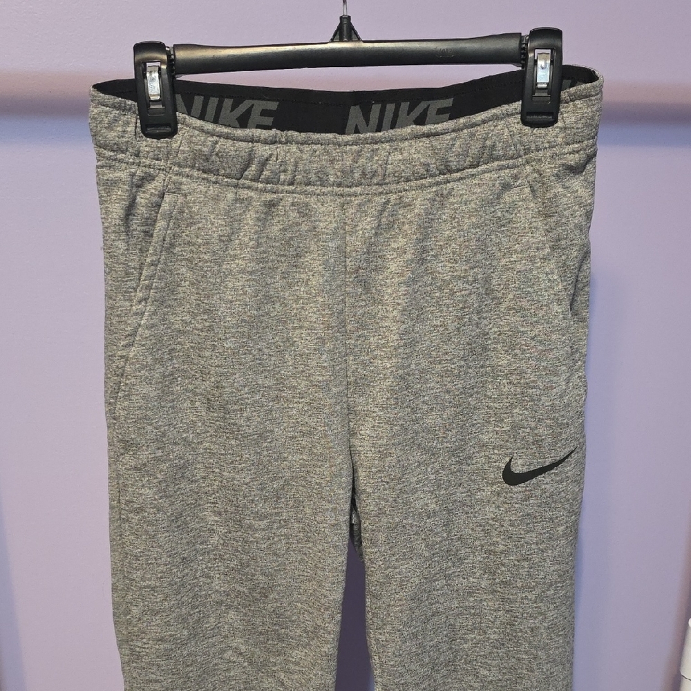 Nike Kids Heather Gray Joggers